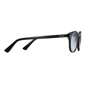 Hyde Mirror Black + Silver Lens Polarized