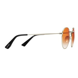 Icon Gold + Orange Lens Non-Polarized