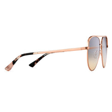 Load image into Gallery viewer, Maverick Rose Gold + Blue Lens Non-Polarized
