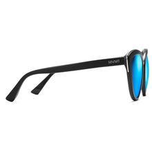 Load image into Gallery viewer, Marquee Mirror Black + Blue Lens Non-Polarized
