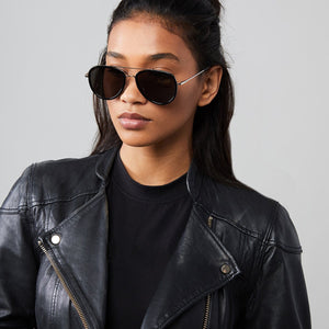 Aero Black + Grey Lens Non-Polarized