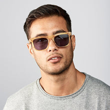 Load image into Gallery viewer, Highball Blonde Tortoise + Blue Lens Non-Polarized
