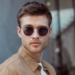 Icon Rose Gold + Grey Lens Polarized