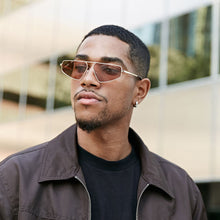 Load image into Gallery viewer, Cypher Gold + Brown Lens Non-Polarized
