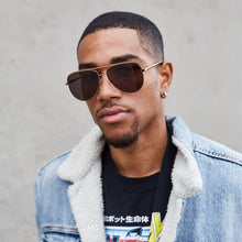 Load image into Gallery viewer, Maverick Rose Gold + Grey Lens Non-Polarized
