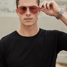 Load image into Gallery viewer, Maverick Rose Gold + Pink Lens Non-Polarized
