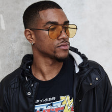 Load image into Gallery viewer, Maverick Black + Yellow Lens Non-Polarized
