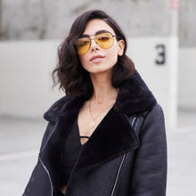 Load image into Gallery viewer, Maverick Black + Yellow Lens Non-Polarized
