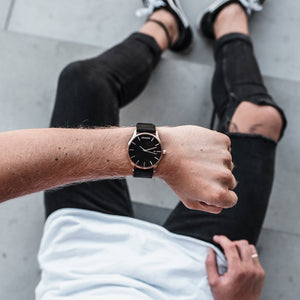 Classic Rose Gold Black