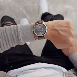 Chrono Gunmetal Chestnut